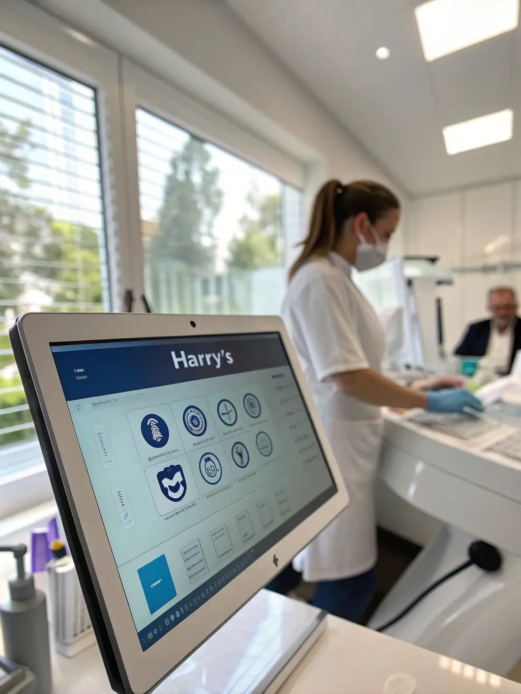 A dental office using Renivor's patient management system to streamline appointments, track patient progress, and improve communication.