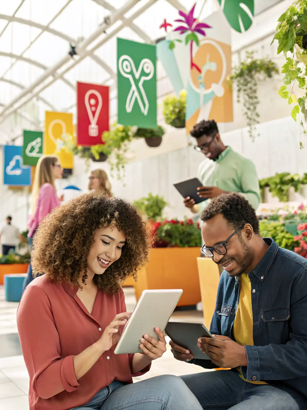 An image depicting a diverse group of users accessing a website on various devices, emphasizing CODIX's commitment to accessibility.